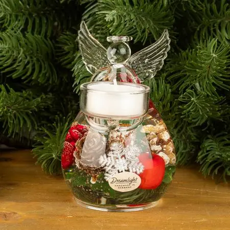 Коледен свещник - стъклен ангел - image 6