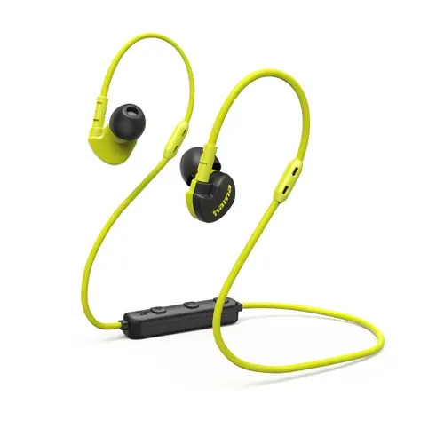 HAMA Căști Bluetooth, sport, "Freedom Athletics III", cu microfon, galben și negru - 2