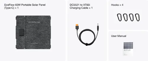 Ecoflow портативен соларен панел 60W Portable Solar Panel (Type-C) - image 8