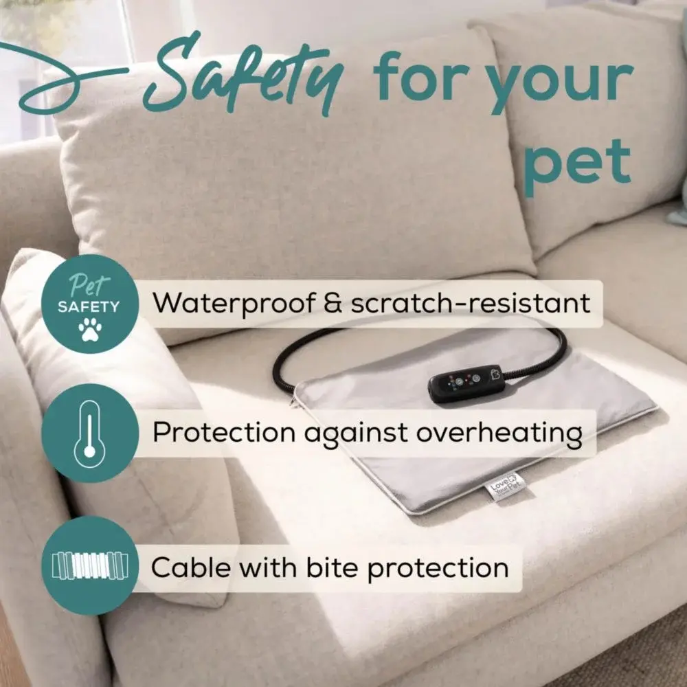 Термоподложка, Beurer PP 210 Lilli Small heating mat for dogs and cats; Proven safety; Integrated bite protection on the power cable&protected heating element; Machine-washable cover and waterproof heating element - image 5