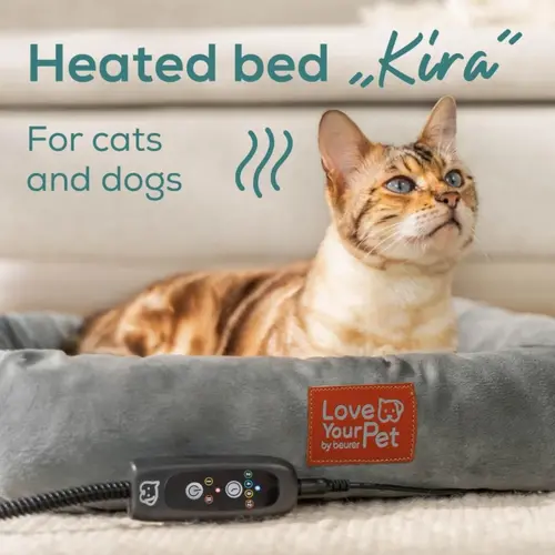 Отопляемо легло, Beurer PP 250 Kira Heated bed;Proven safety;Integrated bite protection on the power cable&protected heating element; Machine-washable cover and waterproof heating element - image 1