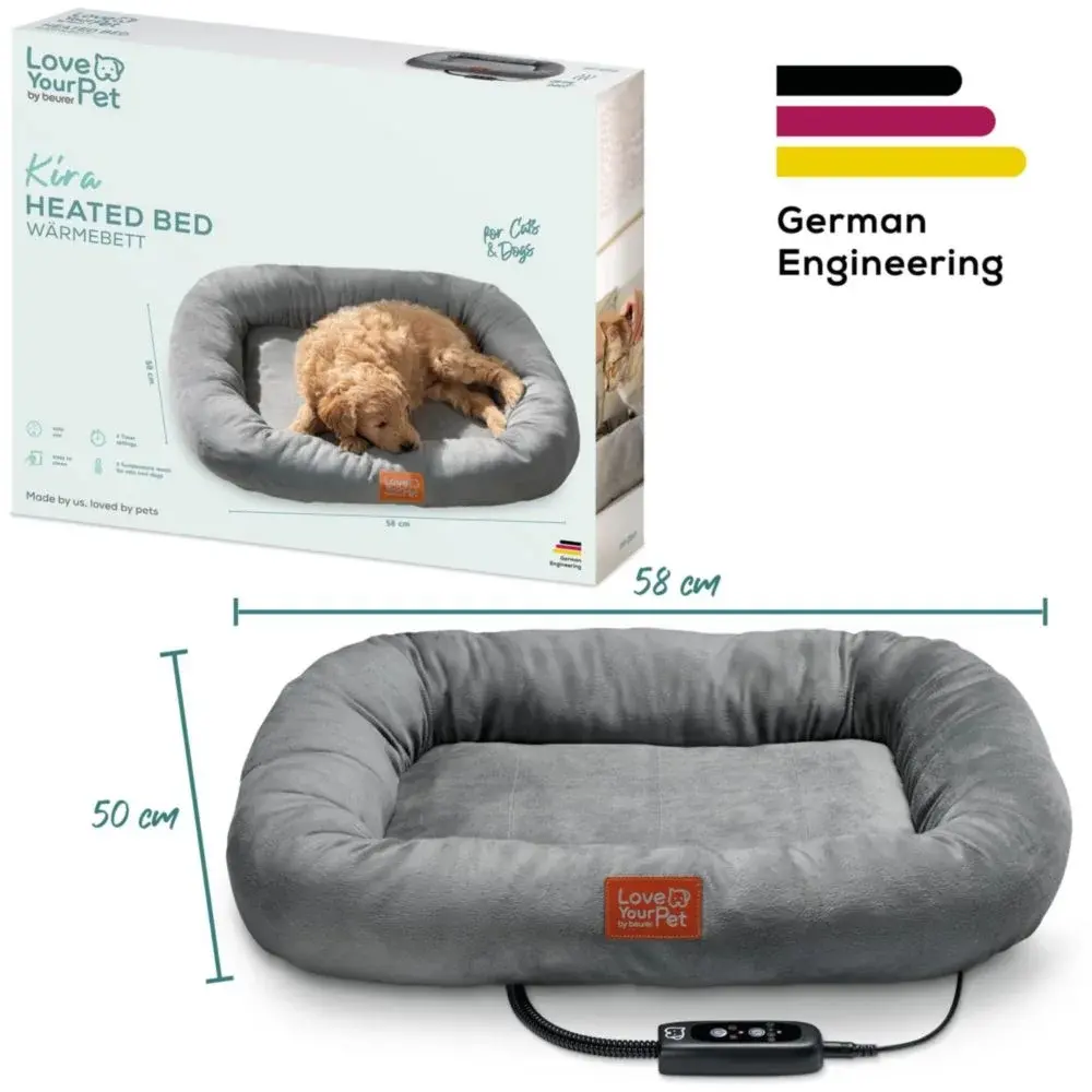 Отопляемо легло, Beurer PP 250 Kira Heated bed;Proven safety;Integrated bite protection on the power cable&protected heating element; Machine-washable cover and waterproof heating element - image 6