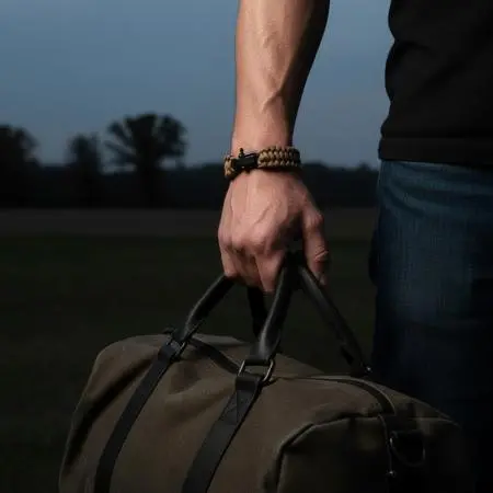 Мъжка плетена гривна EDC, EC02KH24 - image 1