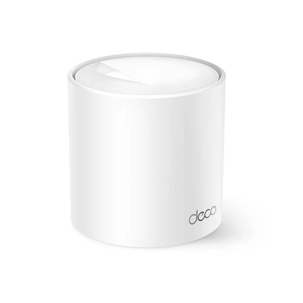 Безжичен рутер TP-LINK Deco X10(1-pack), AX1500, 2xGbE, MU-MIMO, Wi-Fi 6