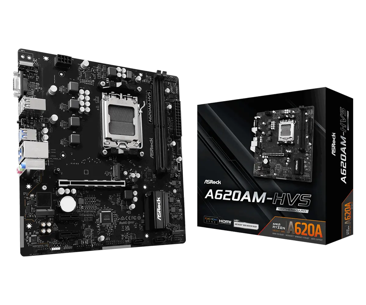 ASROCK A620AM-HVS mATX AM5 DDR5 - image 3