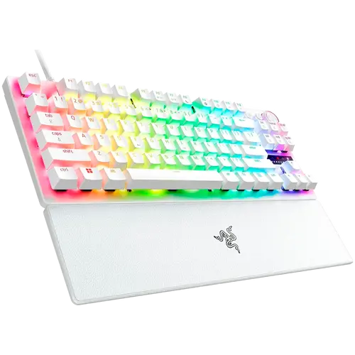 RAZER Huntsman V3 Pro Tenkeyless Gaming Keyboard - White - US Layout - image 1