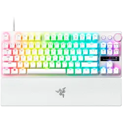 RAZER Huntsman V3 Pro Tenkeyless Gaming Keyboard - White - US Layout