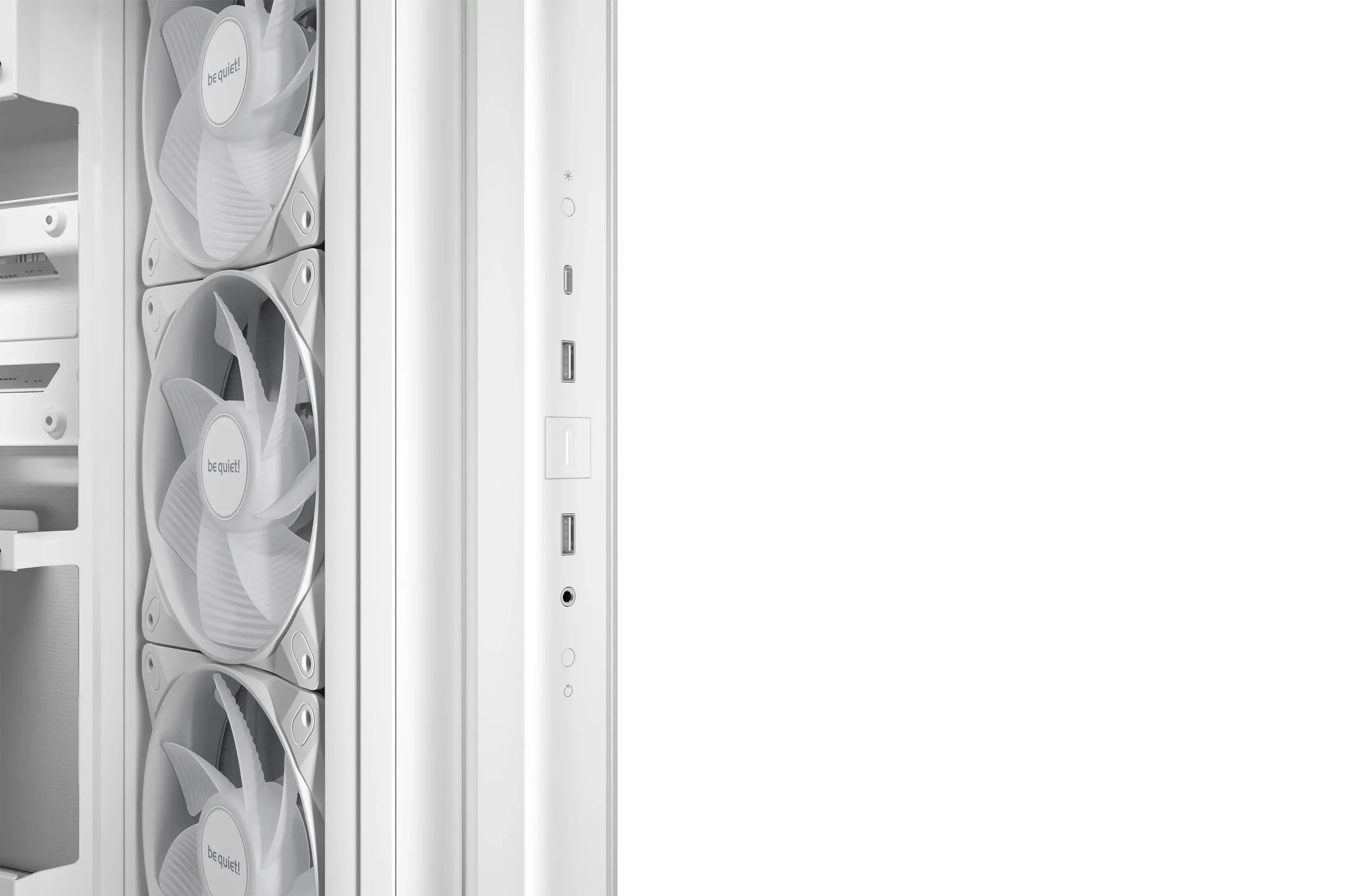 be quiet! кутия Case ATX - LIGHT BASE 500 LX White - image 4