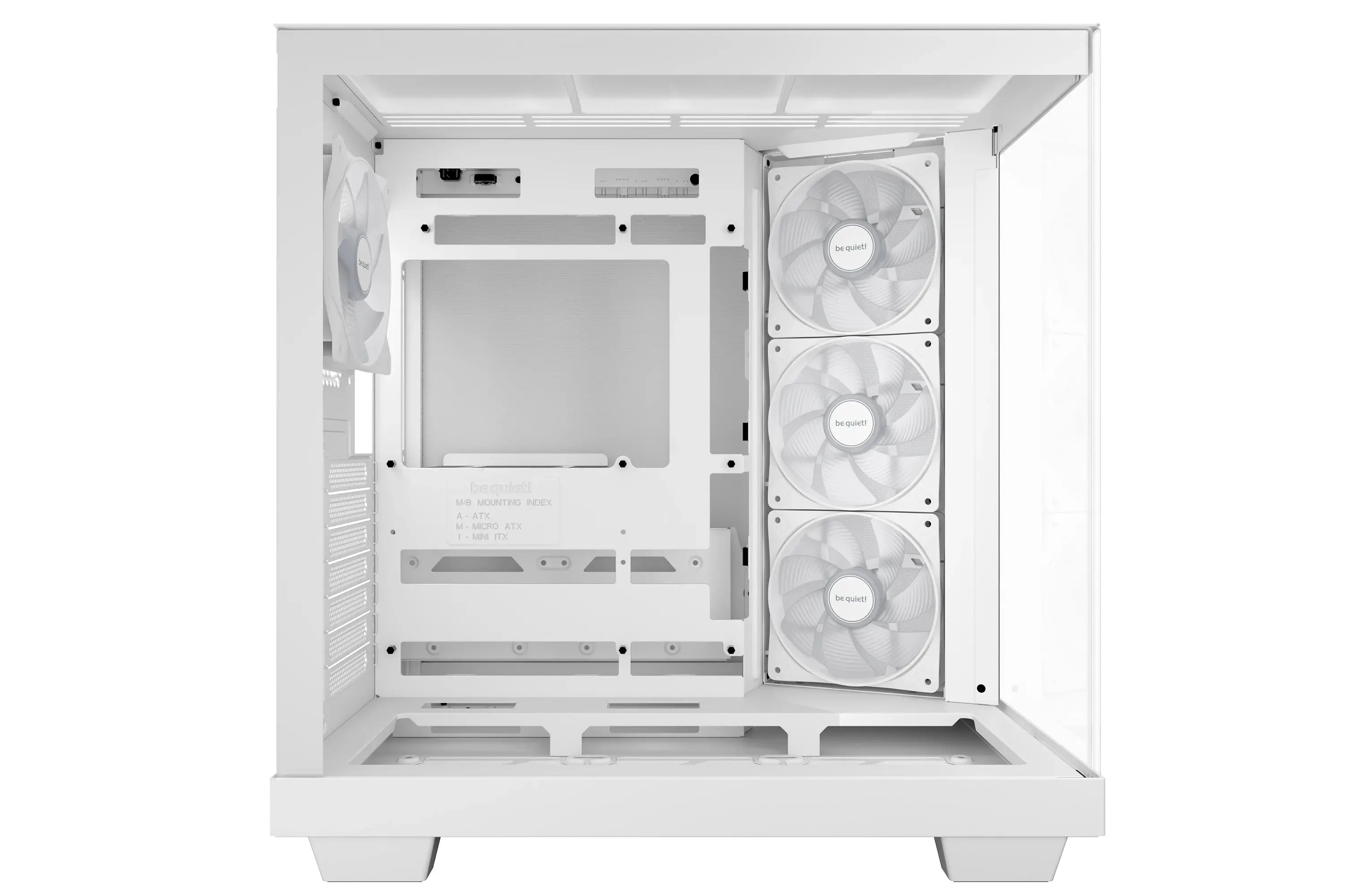 be quiet! кутия Case ATX - LIGHT BASE 500 LX White - image 6