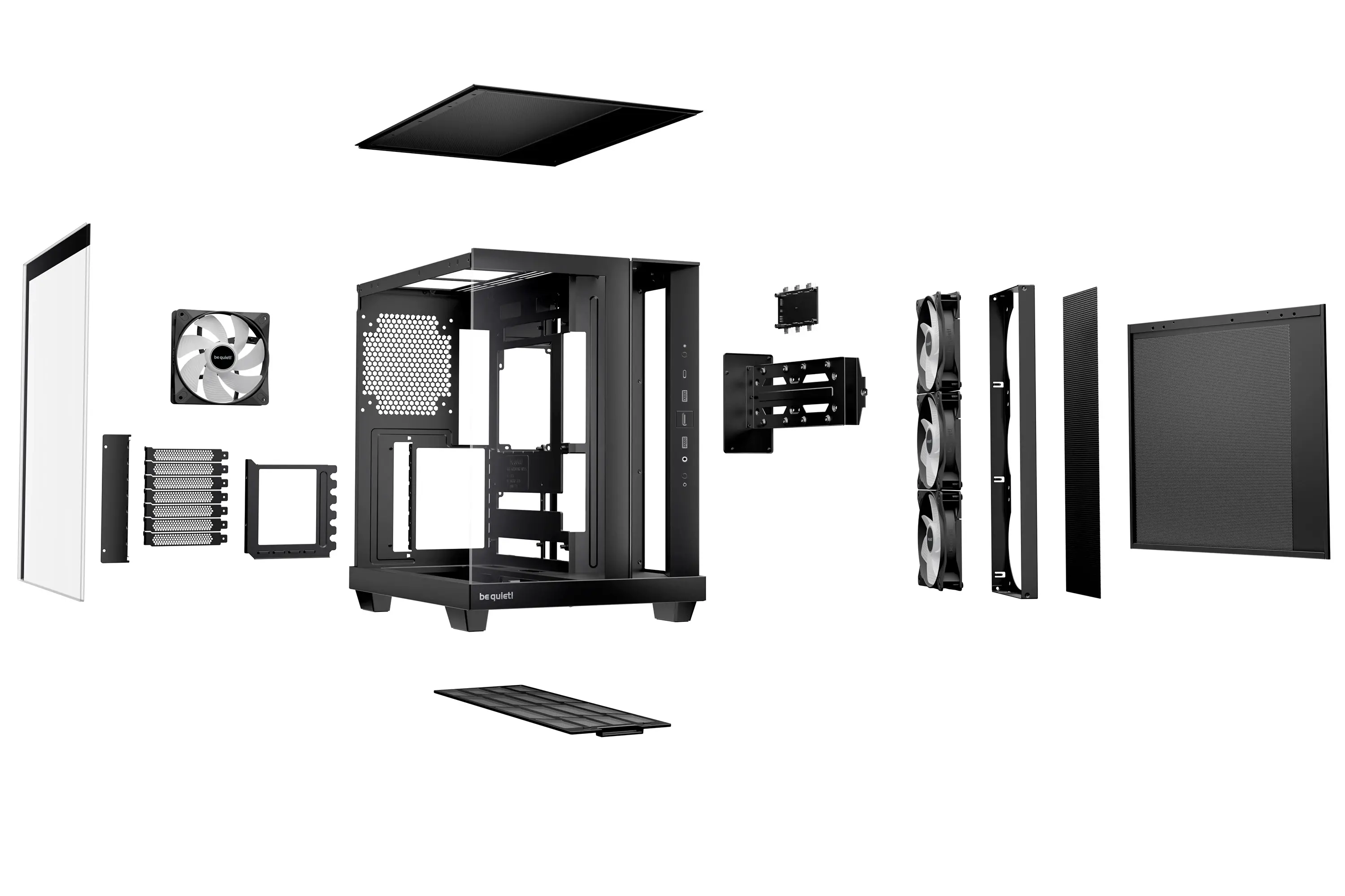 be quiet! кутия Case ATX - LIGHT BASE 500 LX Black - image 3