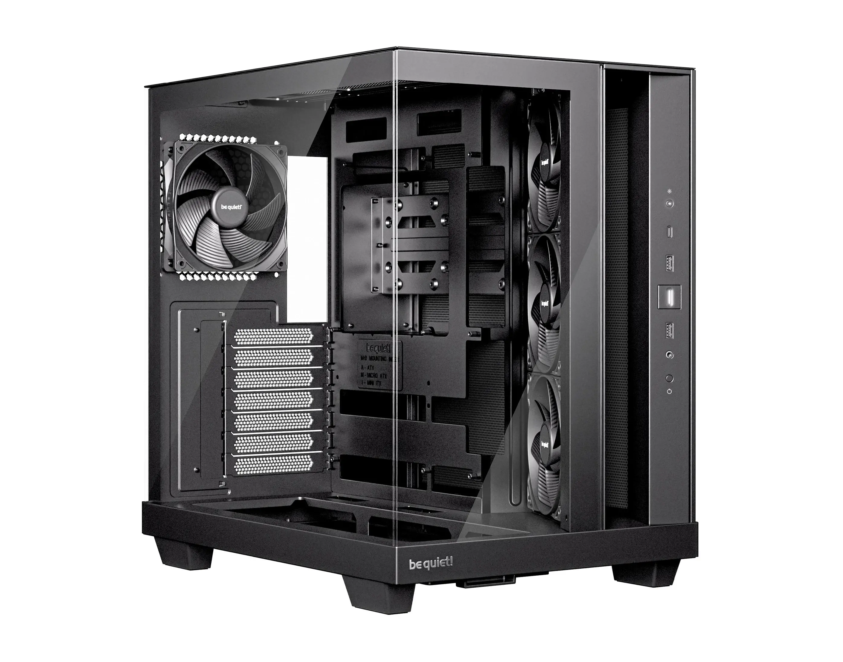 be quiet! carcasă Case ATX - LIGHT BASE 500 Black
