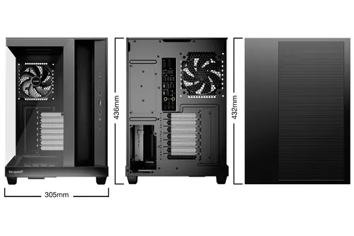 be quiet! carcasă Case ATX - LIGHT BASE 500 Black - 2