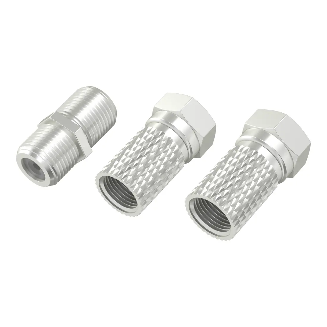 HAMA Σετ αντάπτορες για δορυφορικό δέκτη, 2 x F-Plugs και F-Sockets