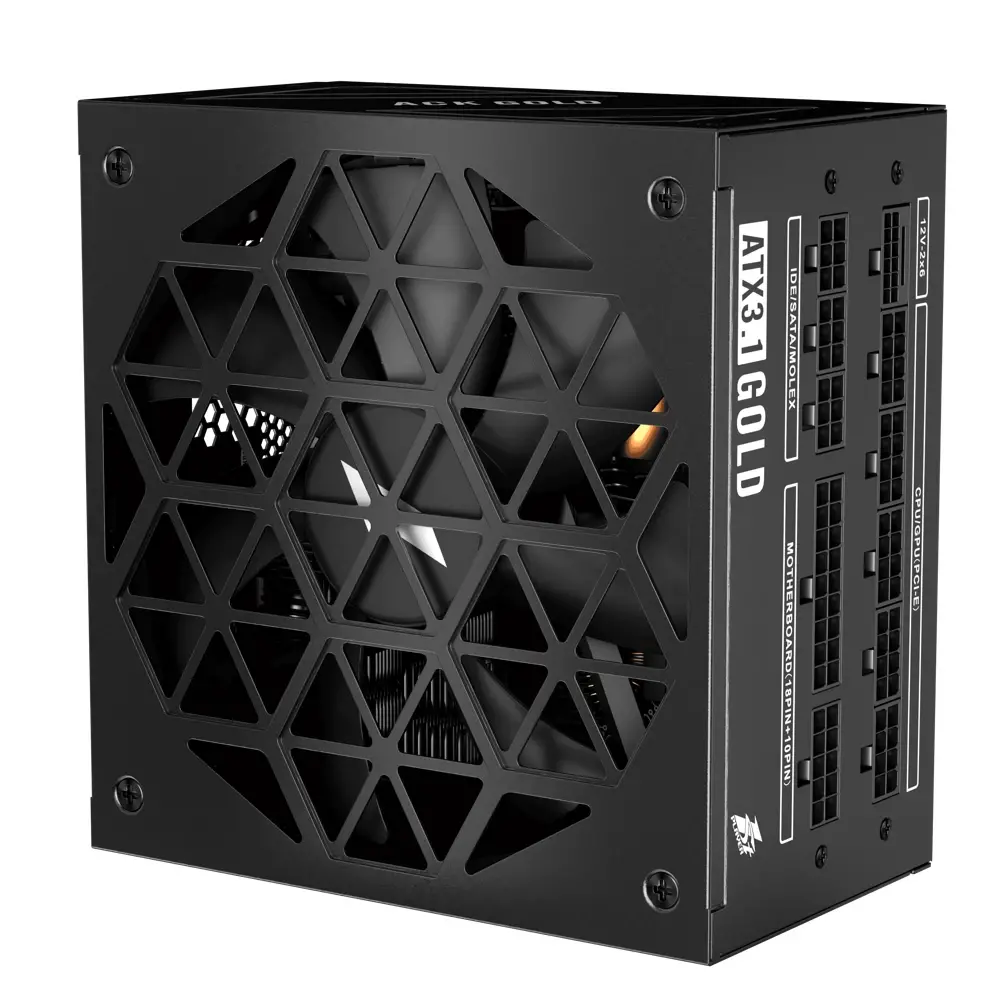 1stPlayer Sursă PSU ATX 3.1 850W - ACK Gold, Full Modular - HA-850BA2