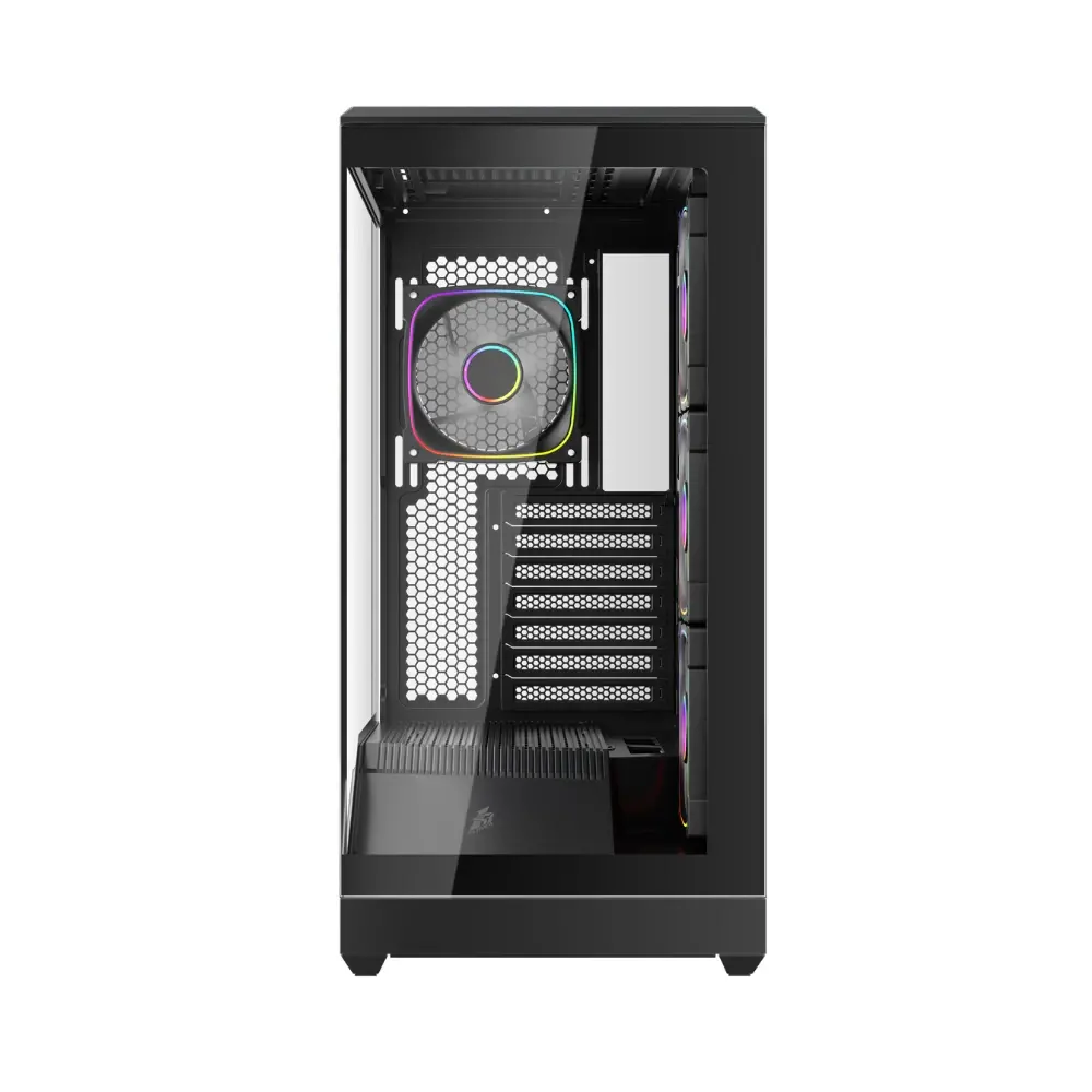 1stPlayer кутия Case ATX - GM7 Black - 4 x 120 mm A-RGB fans included, USB-C - image 2