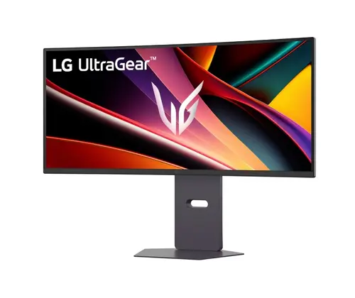 Монитор, LG 34G600A-B, 34", UltraGear 21:9 Curved, VA, 1ms MBR, 5ms, WQHD (3440x1440), 160Hz, HDR 10, 4000:1, 300cd/m2, sRGB 99%, Free-sync, NVIDIA G-SYNC Compatible, VRR, HDMI, DP, Speakers 5Wx2, LG Switch, Height, Swivel, Tilt, Black - image 1