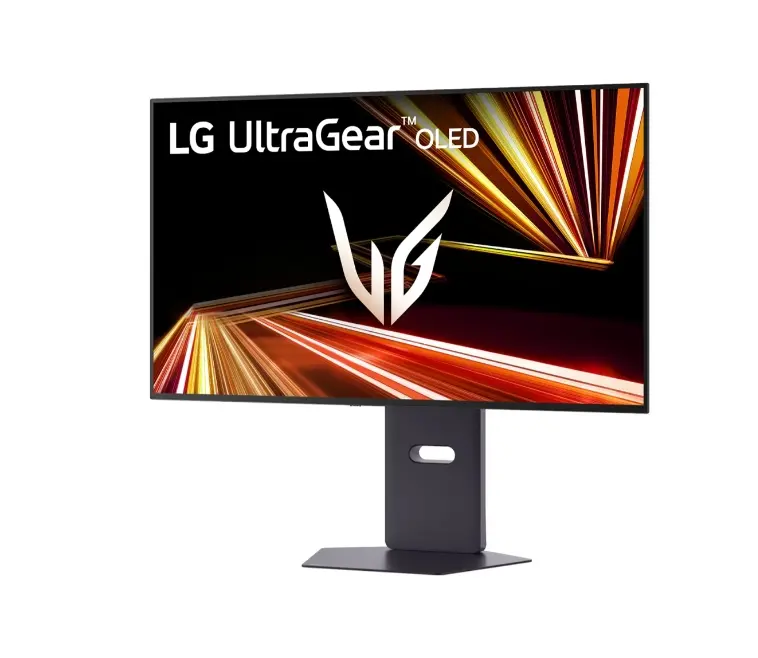 Монитор, LG 32GX850A-B, 31.5", UltraGear OLED, 0.03ms, AG, UHD 4K (3840x2160), Dual-Mode (4K 165Hz FHD 330Hz), HDR 10, DCI-P3 99%, 1500000:1, 275cd/m2, DCI-P3 98.5%, USB, AMD Free-sync, NVIDIA G-Sync, VRR, HDMI, DisplayPort, LG Switch, Height, Tilt, Pivot, Swi - image 1
