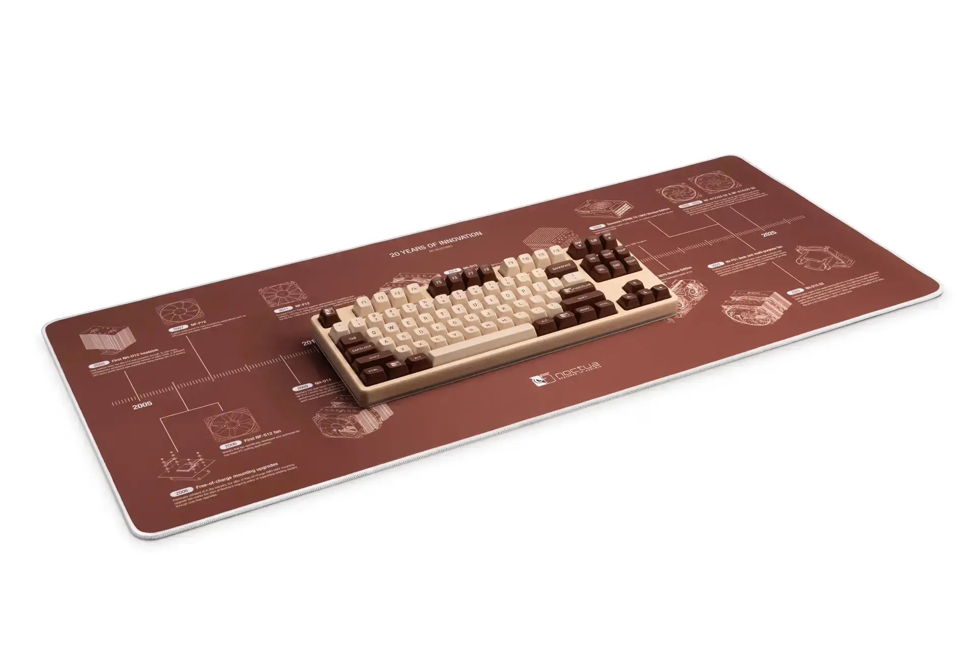 Noctua пад за мишка Mousepad - NP-DM3 Anniversary Deskmat - image 7