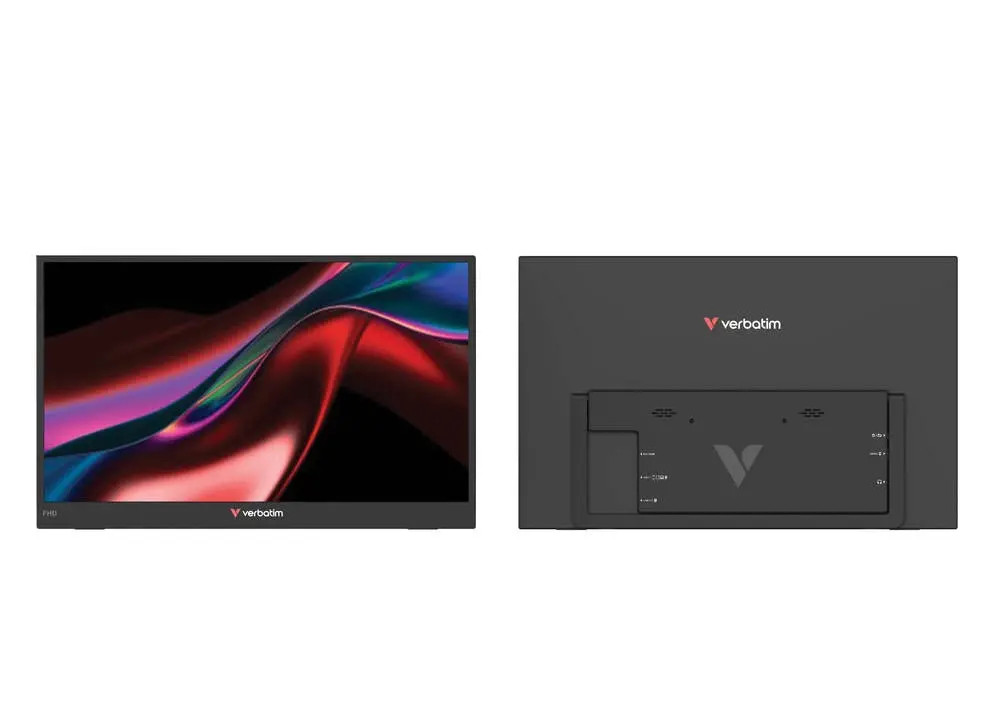 Monitor, Verbatim Portable 15.6 FHD Monitor LIGHT - image 3