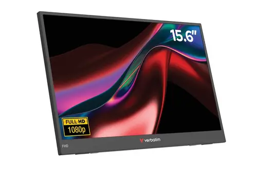 Monitor, Verbatim Portable 15.6 FHD Monitor LIGHT Monitor, Verbatim Portable 15.6 FHD Monitor LIGHT