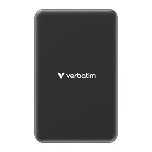 Външна батерия, Verbatim Charge 'n' Go Essentials Power Bank Magnetic Wireless 5000mAh Black - image 2