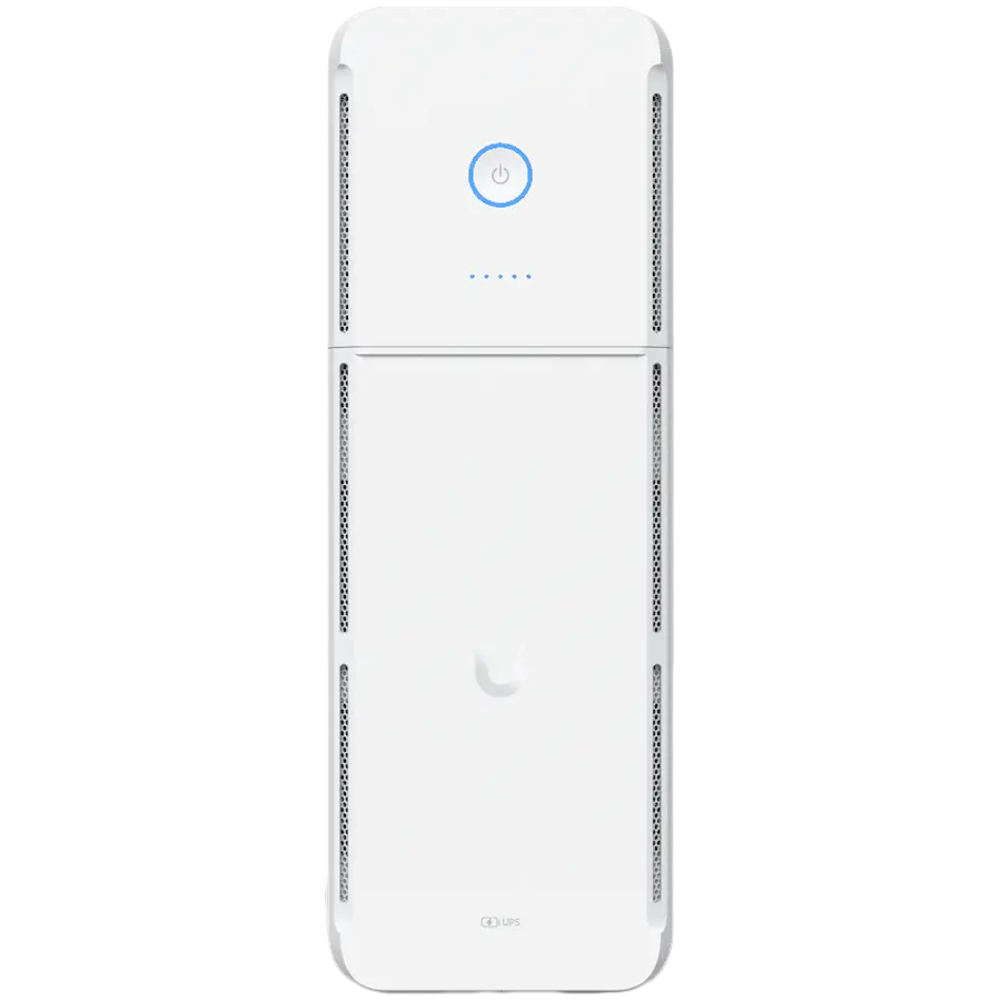 Ubiquiti UPS-Tower-EU UniFi managed 1kVA uninterruptible power supply with 5 surge-only outlets and 5 software-resettable surge and backup devices