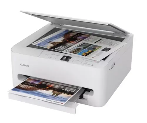 Мастилоструйно многофункционално устройство, Canon PIXMA TS6550i All-In-One, White - image 3
