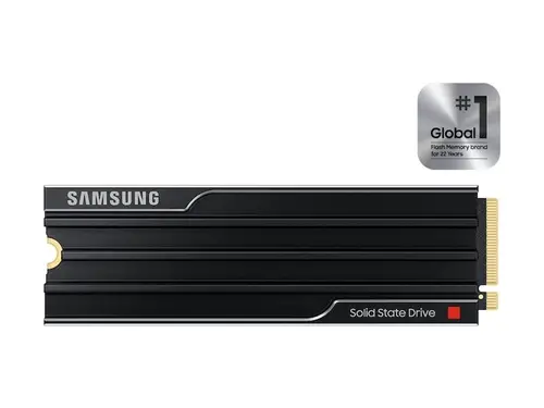 Твърд диск, Samsung SSD 9100 PRO 8TB Heatsink PCIe 5.0 NVMe 2.0 M.2  up to 14 800 MB/s
