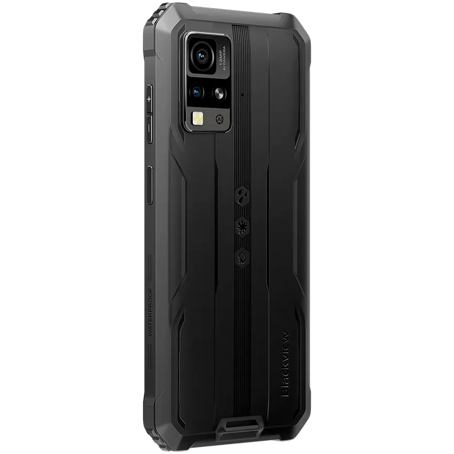 Blackview BV4800 Pro Rugged Phone, 6.56" HD+ , 4+128GB Unisoc T606 8+16MP , Android 15 , 5180mAh + 10W , GSM-LTE VOLTE , Black , Rugged , MIL-STD) - image 2