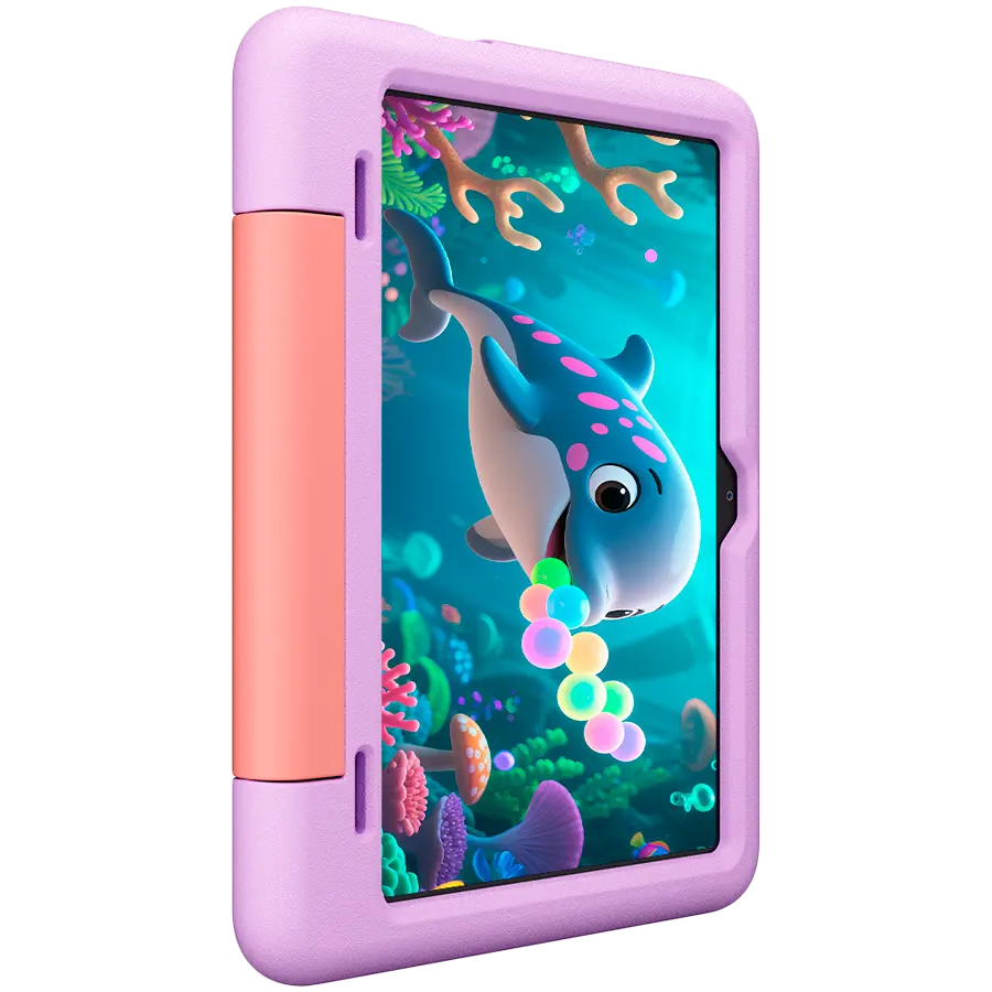 Blackview Tab 20 Kids Tablet 10.1" , 4+64GB Unisoc T310 5+8MP , Android 15 , 6600mAh + 10W , Wi-Fi , Purple, Kids Edition - image 1