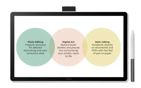 Таблет, Wacom One pen display 14.0" - image 3