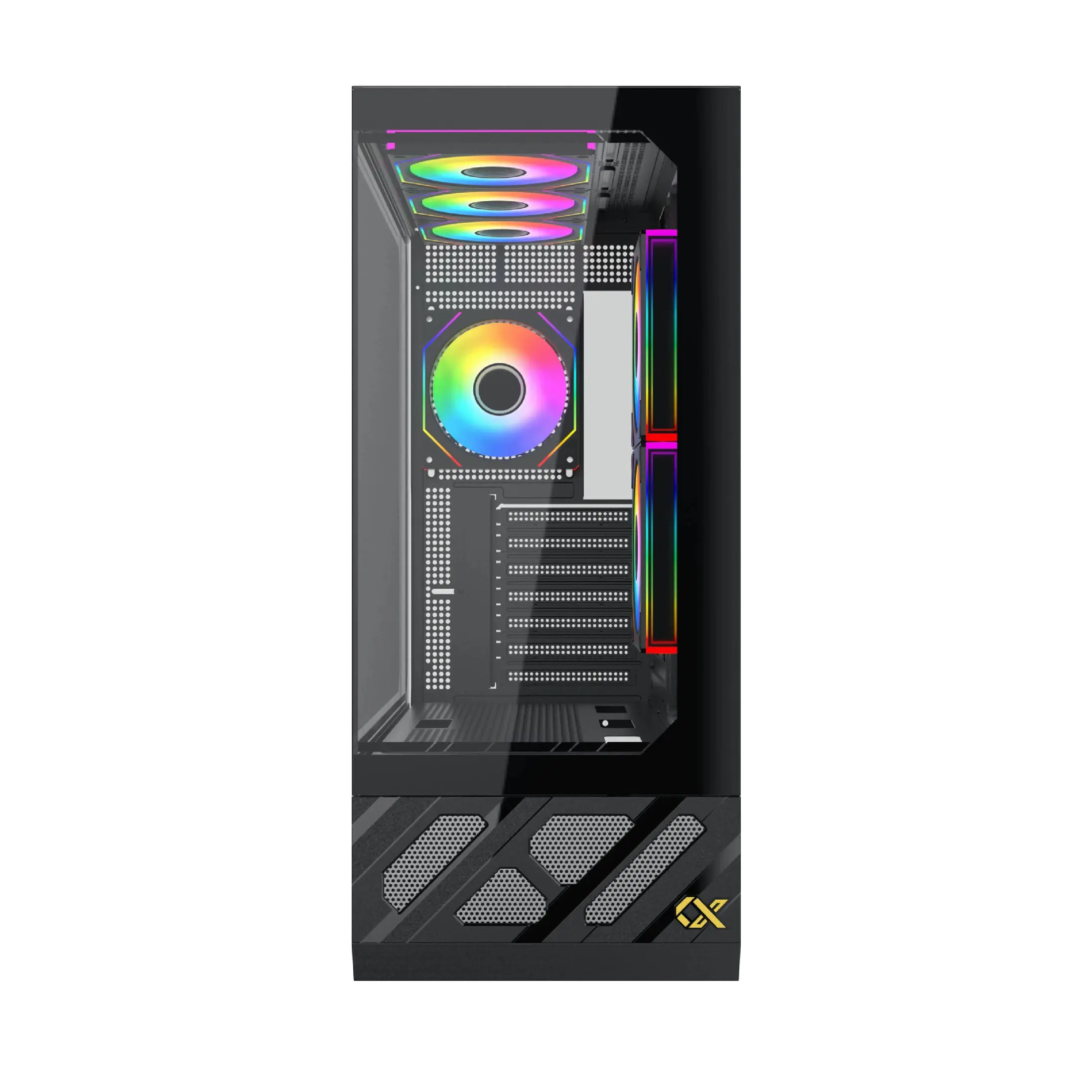 Xigmatek кутия Case E-ATX - Alphard Pro - 6 inch LCD Display, 6 ARGB Fans - image 3