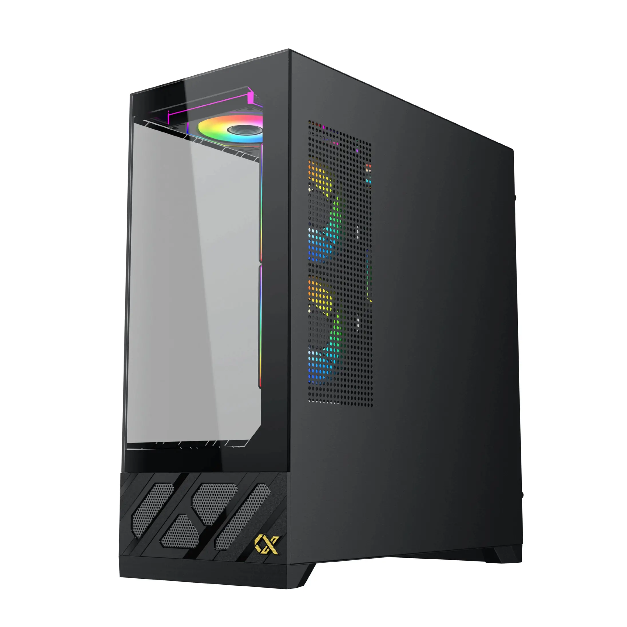 Xigmatek кутия Case E-ATX - Alphard Pro - 6 inch LCD Display, 6 ARGB Fans - image 4