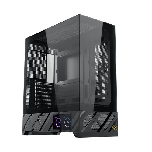 Xigmatek кутия Case E-ATX - Alphard Pro - 6 inch LCD Display, 6 ARGB Fans - image 8