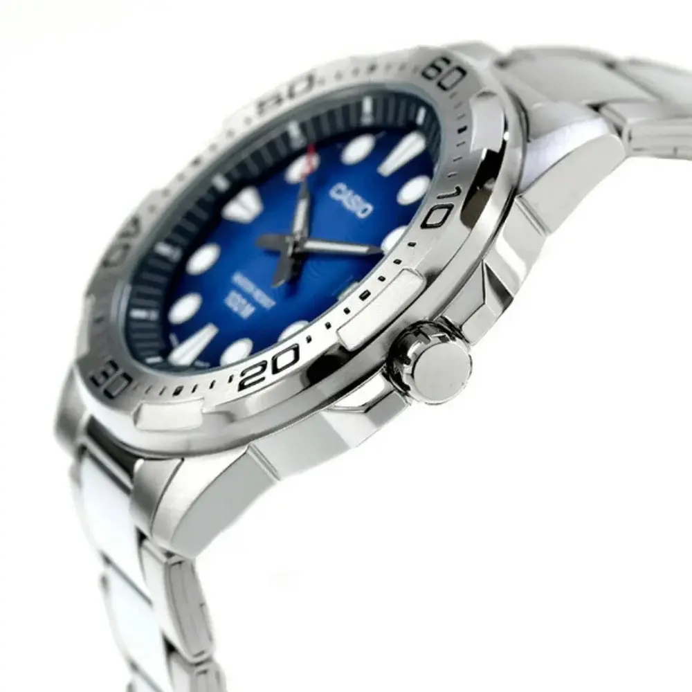 Мъжки аналогов часовник Casio - MTD-140D-2AVDF - image 2