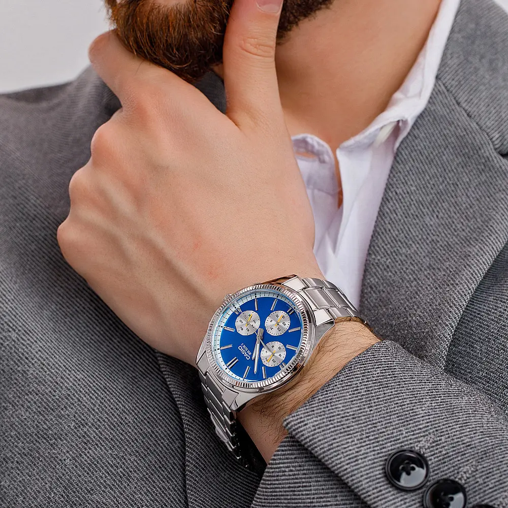 Мъжки аналогов часовник Casio Multi-Dial - Casio Collection - MTP-1375D-2A2VDF - image 1