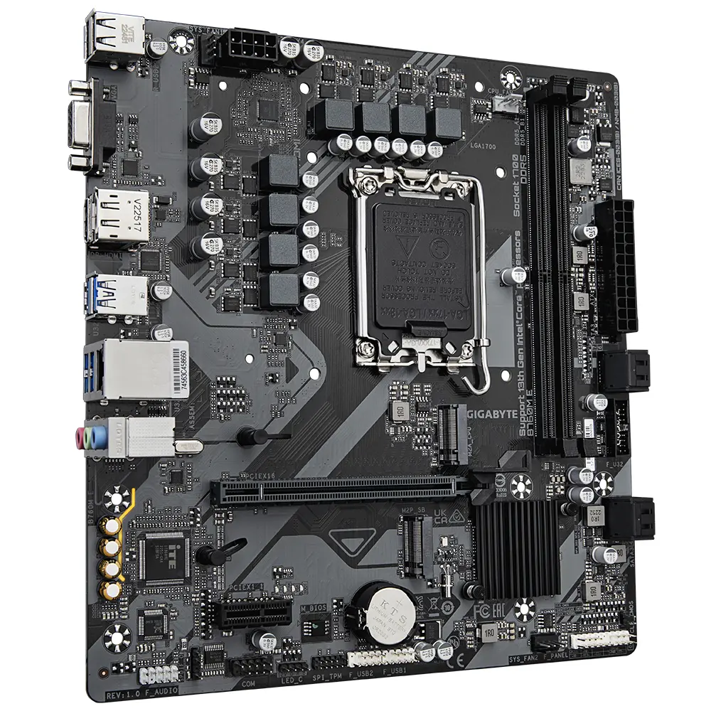 Дънна платка GIGABYTE B760M E DDR5, socket 1700 - image 1