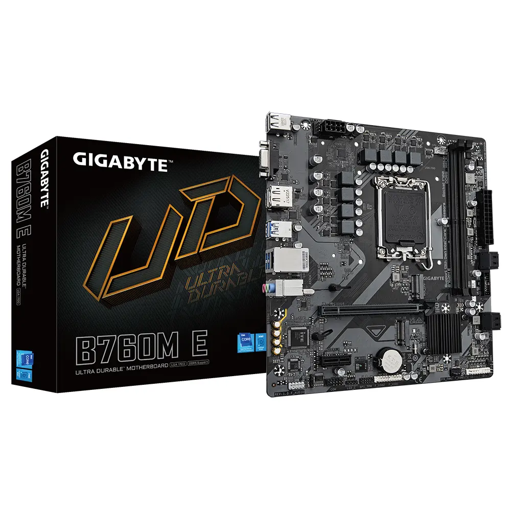 Дънна платка GIGABYTE B760M E DDR5, socket 1700 - image 3