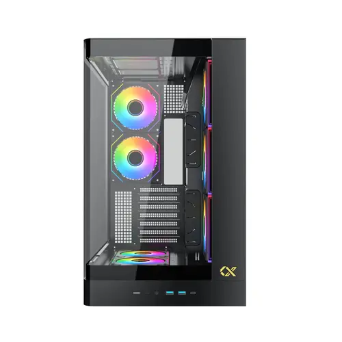 Xigmatek кутия Case E-ATX - PANO II AIR - 8 ARGB Fans - image 2