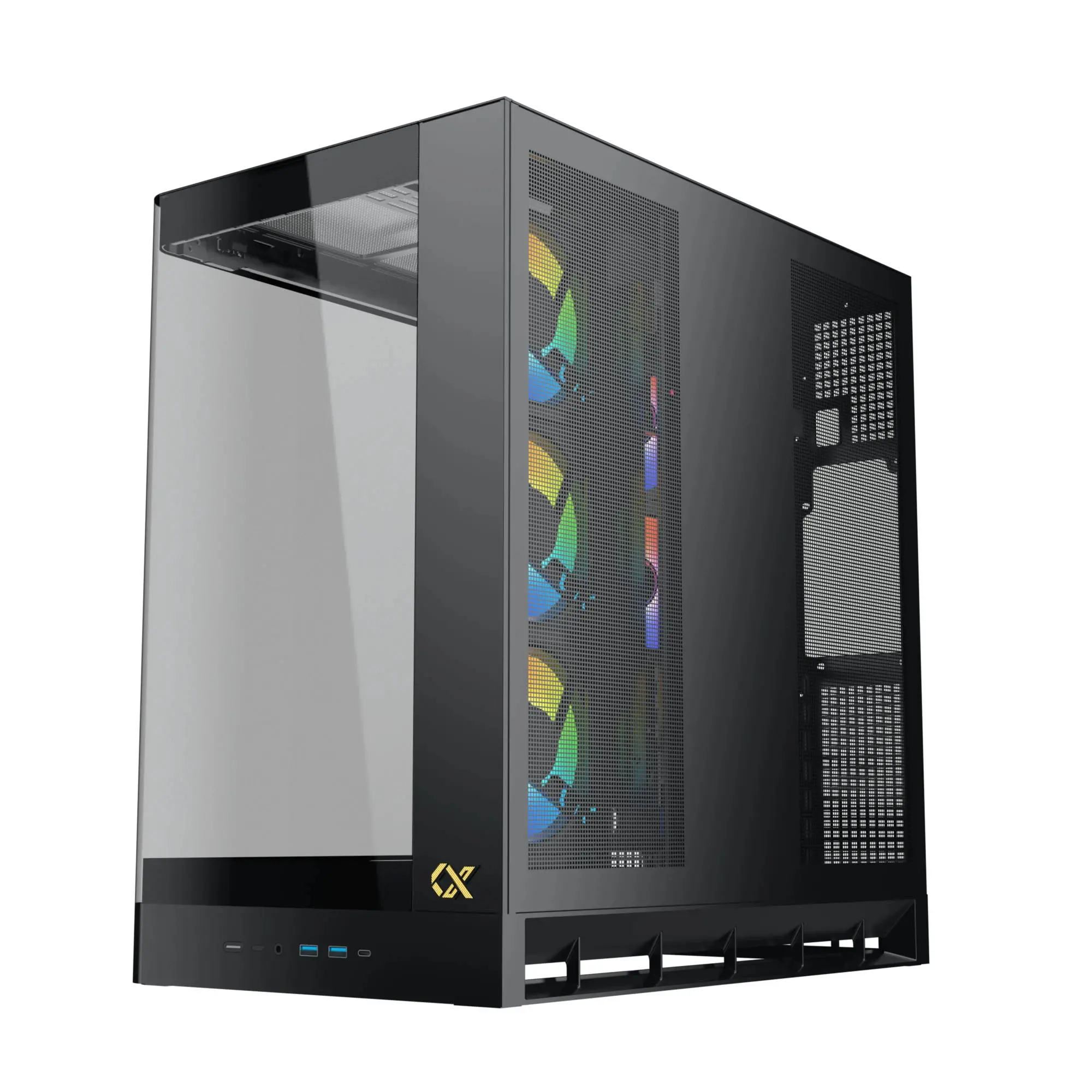 Xigmatek кутия Case E-ATX - PANO II AIR - 8 ARGB Fans - image 3