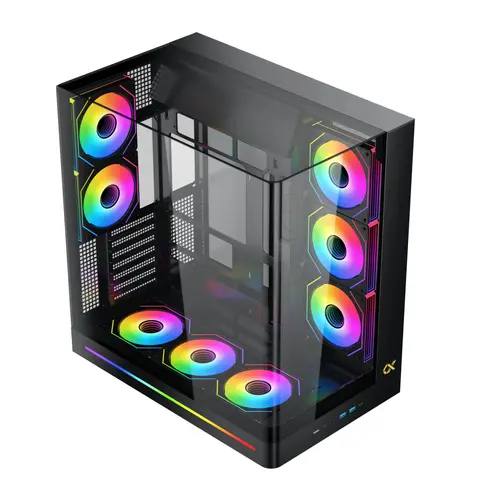 Xigmatek кутия Case E-ATX - PANO II - 8 ARGB Fans - image 1
