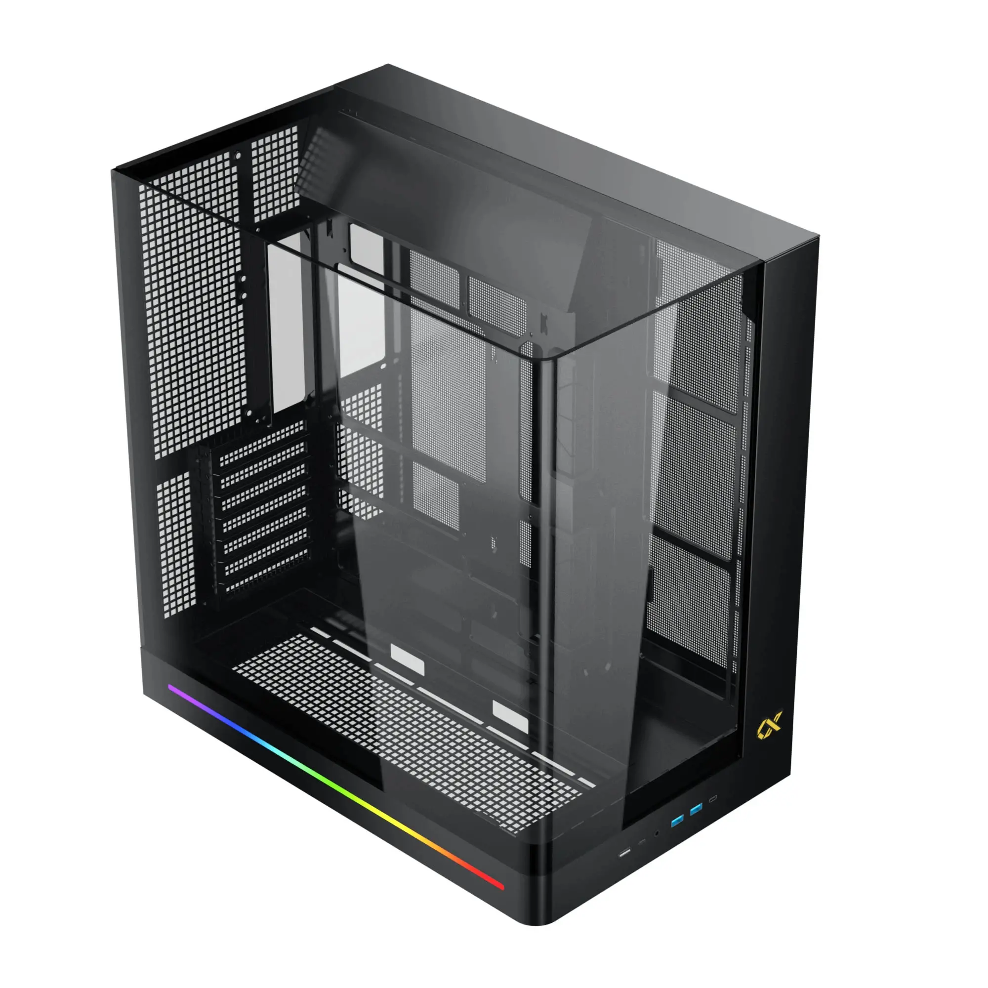 Xigmatek кутия Case E-ATX - PANO II - 8 ARGB Fans - image 9