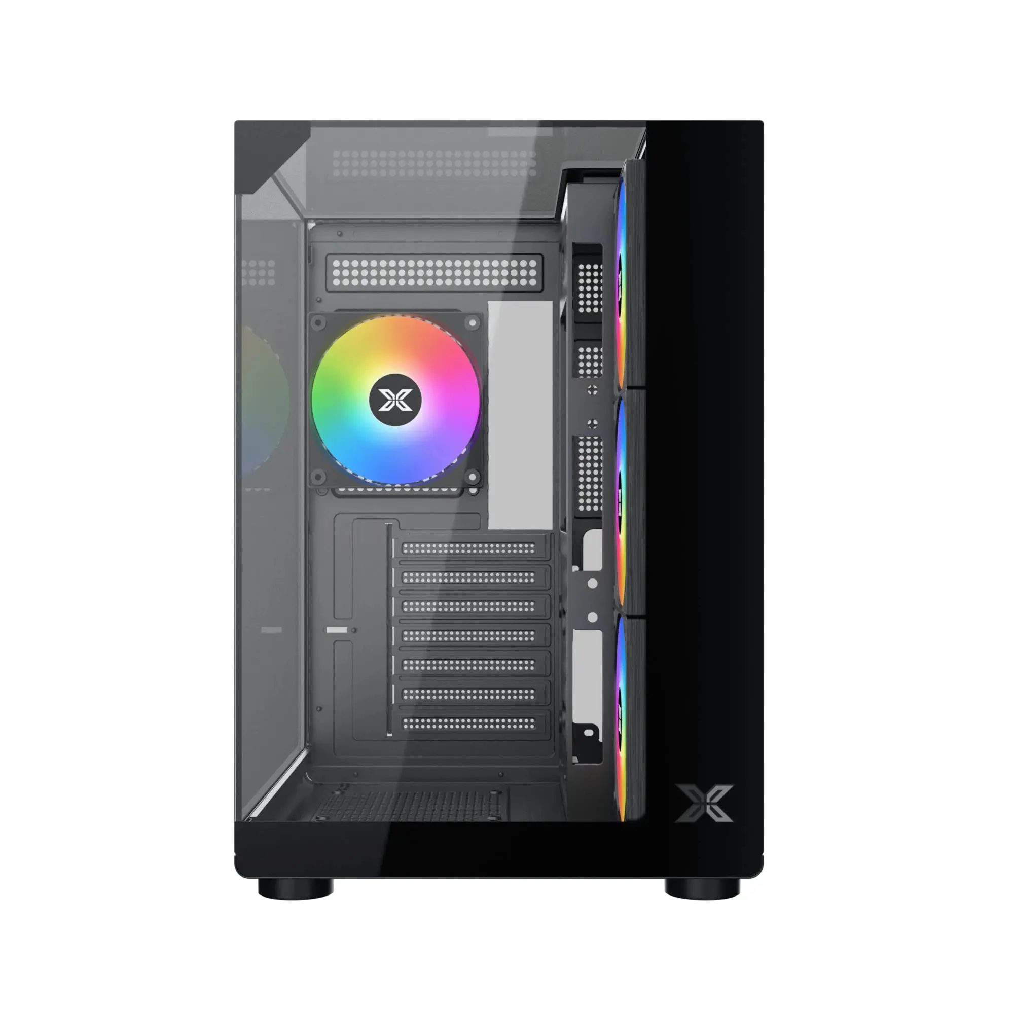 Xigmatek кутия Case ATX - Aqua Compact - 4 ARGB Fans - image 2