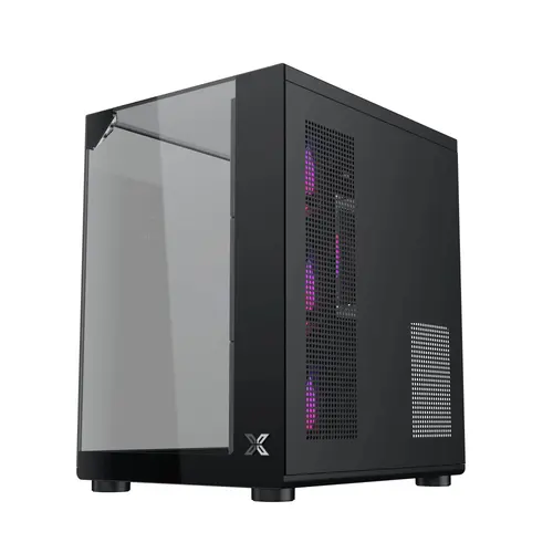 Xigmatek кутия Case ATX - Aqua Compact - 4 ARGB Fans - 4