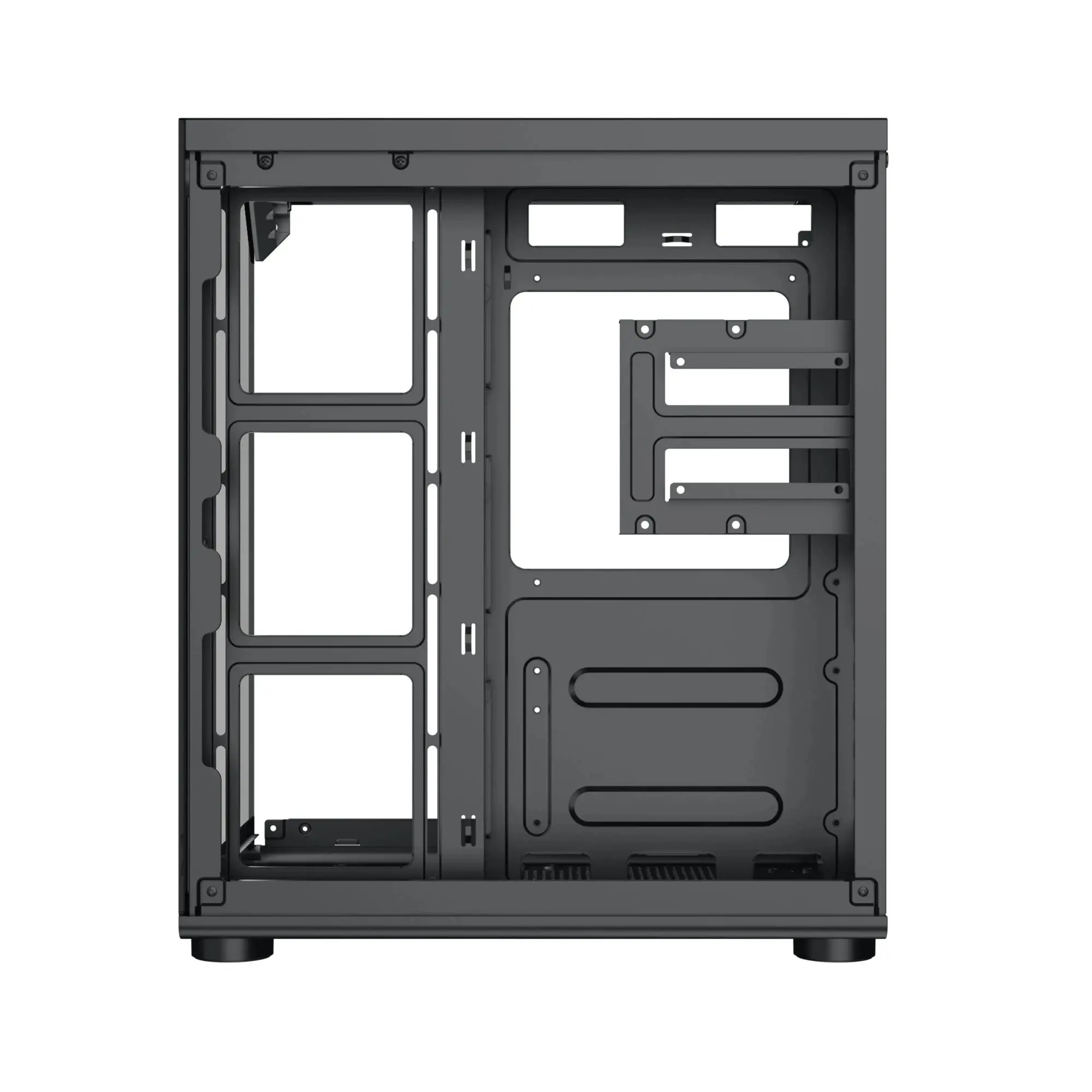 Xigmatek кутия Case ATX - Aqua Compact - 4 ARGB Fans - image 6