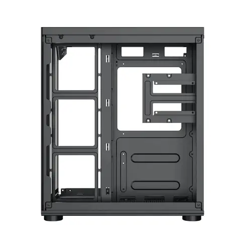 Xigmatek кутия Case ATX - Aqua Compact - 4 ARGB Fans - 7