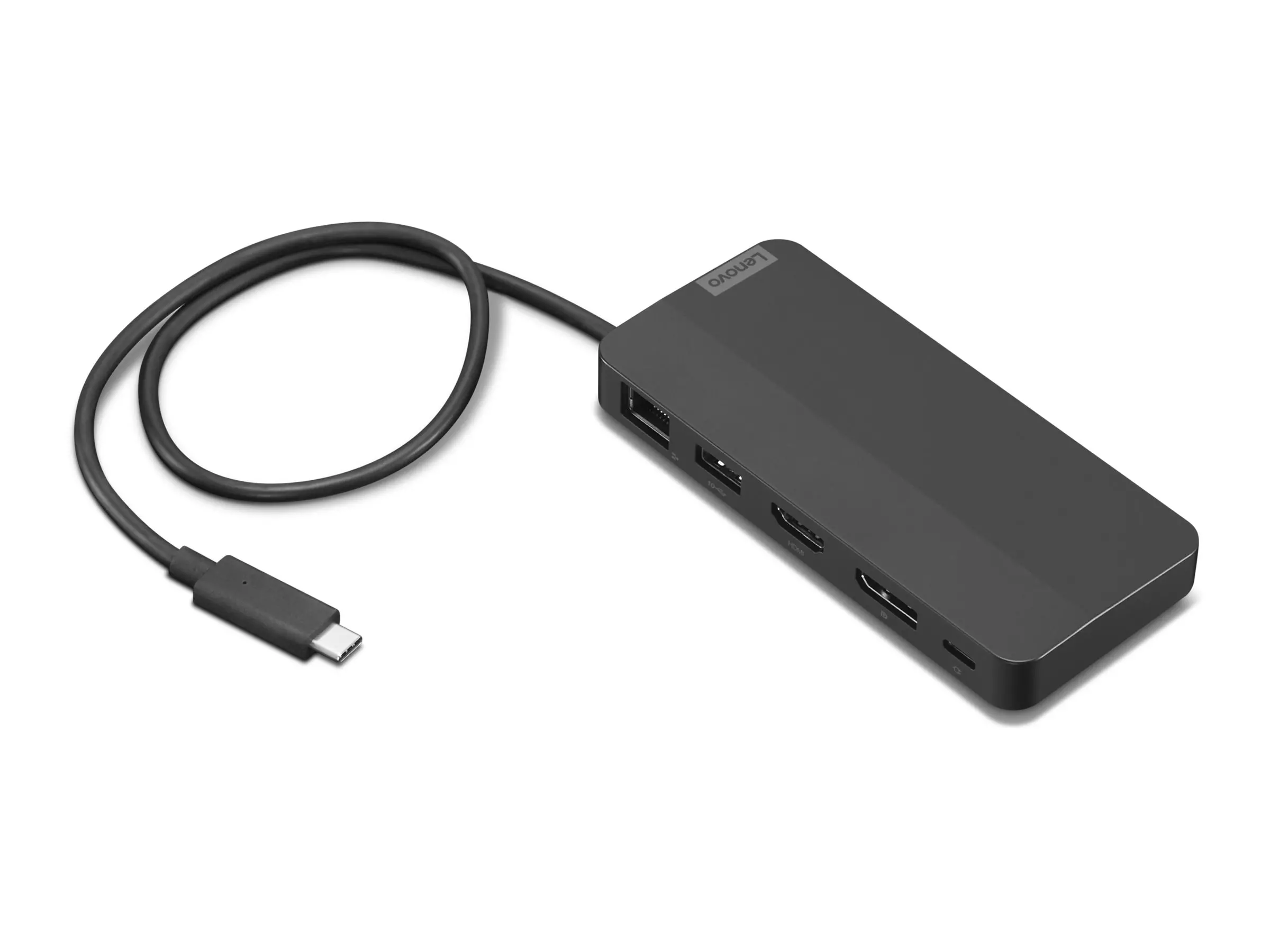 LENOVO USB-C Dual Display Travel Dock 1xHDMI2.1 1xDP1.4 1xUSB-A 2xUSB-C 1xRJ45 w/o AC Adapter