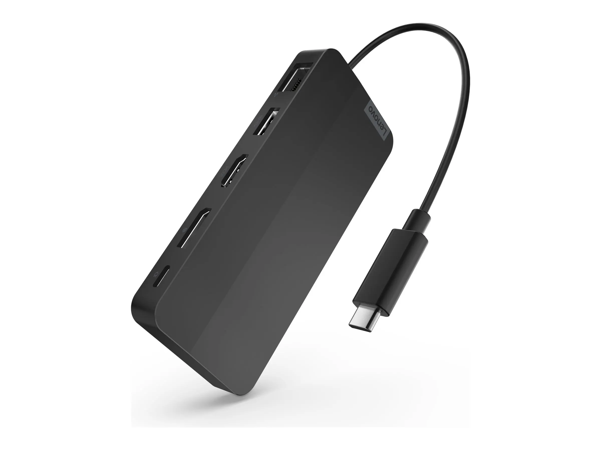 LENOVO USB-C Dual Display Travel Dock 1xHDMI2.1 1xDP1.4 1xUSB-A 2xUSB-C 1xRJ45 w/o AC Adapter - image 2