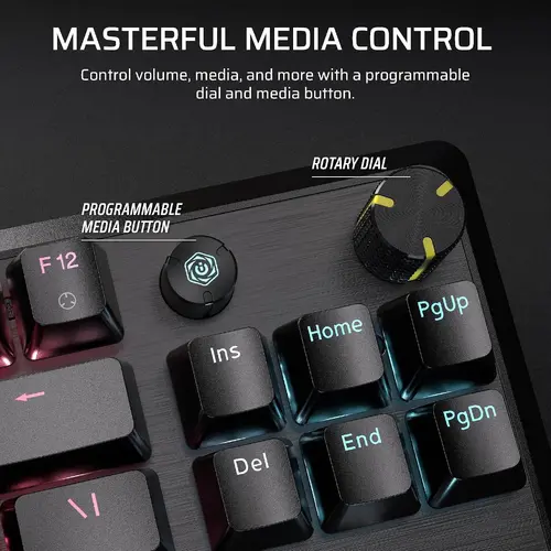 Corsair K70 CORE TKL, Gaming Keyboard, MLX RED, Black - image 3