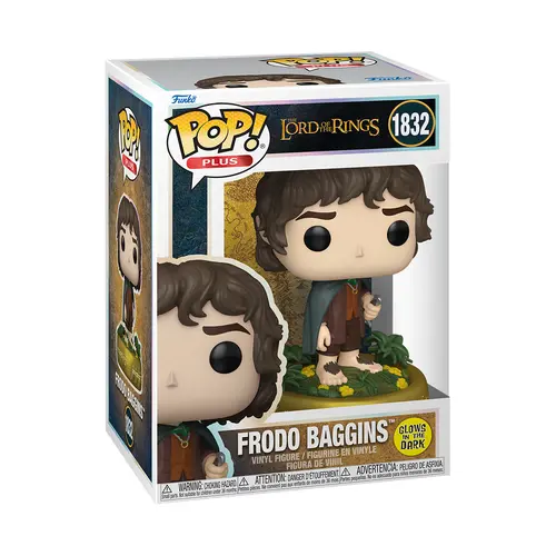 Фигурка Funko Pop! Plus: The Lord of the Rings - Frodo Baggins (Glows in The Dark) #1832 Vinyl Figure - image 1